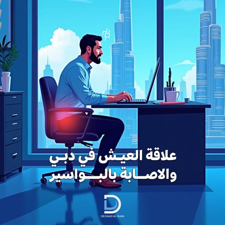 العيش في دبي والاصابة بالبواسير