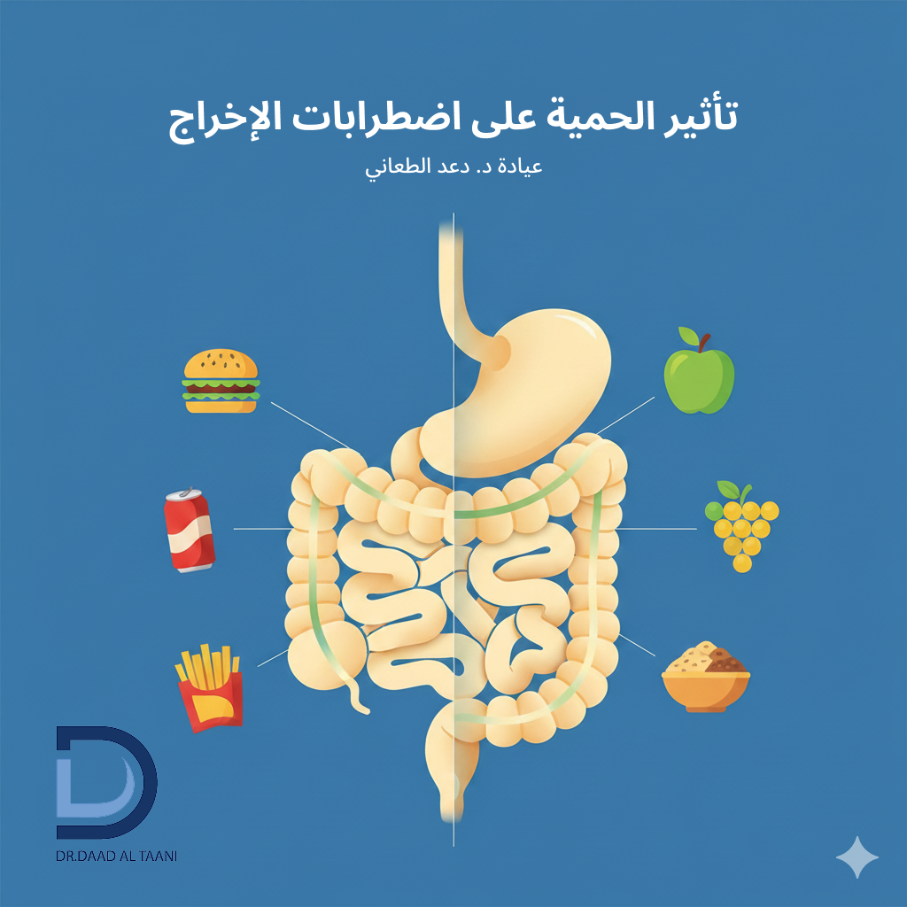 تأثير الحمية على اضطرابات الإخراج