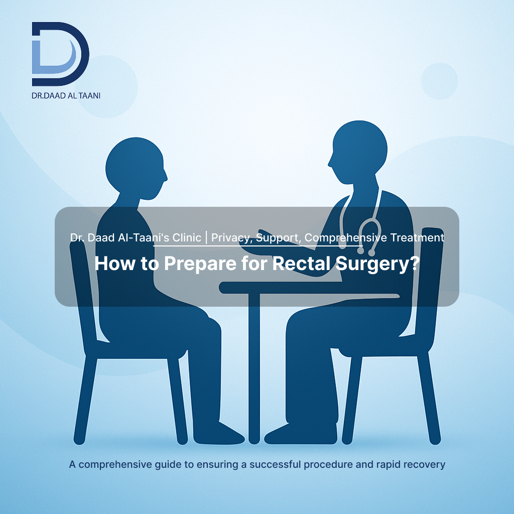 How to prepare for rectal surgery With Dr. Daad Al-Taani's clinic, the best hemorrhoid specialist in Dubai