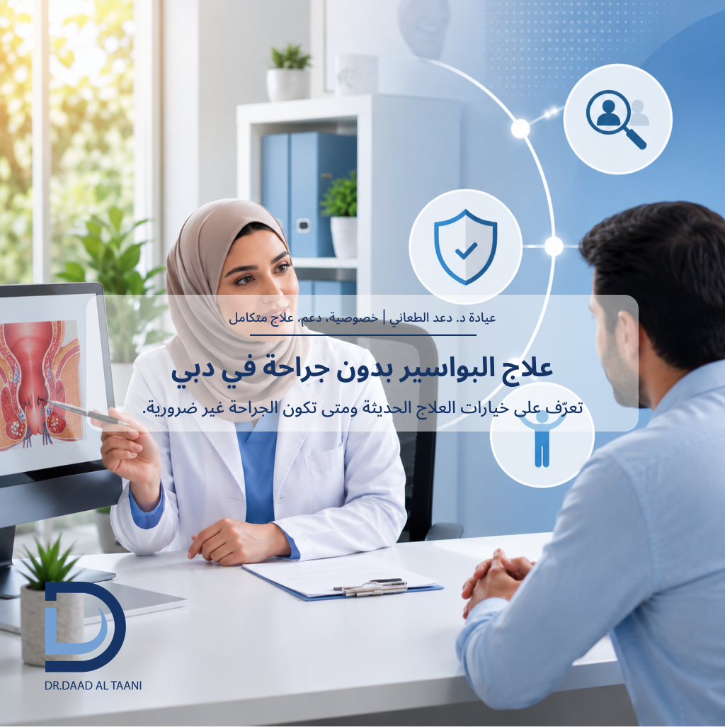 هل يمكن علاج البواسير بدون جراحة؟ مع عيادة د