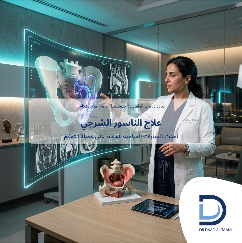 علاج الناسور الشرجي أحدث الخيارات الجراحية للحفاظ على عضلة التحكم مع عيادة د